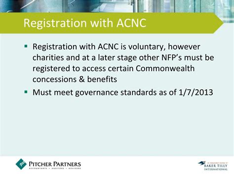 what is acnc registration.